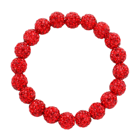 Beaded Rhinestone Bracelet