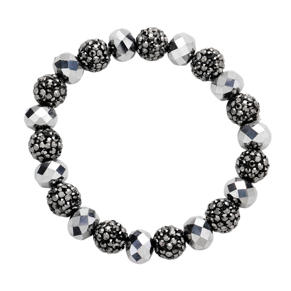 Shamballa Bead & Ball Stack