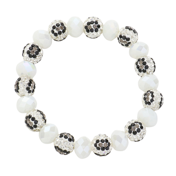 Shamballa Bead & Ball Stack