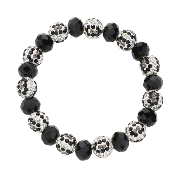 Shamballa Bead & Ball Stack