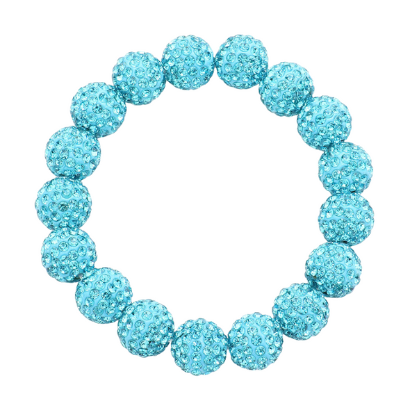 Beaded Rhinestone Bracelet