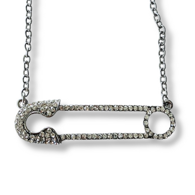 Safety Pin Necklace