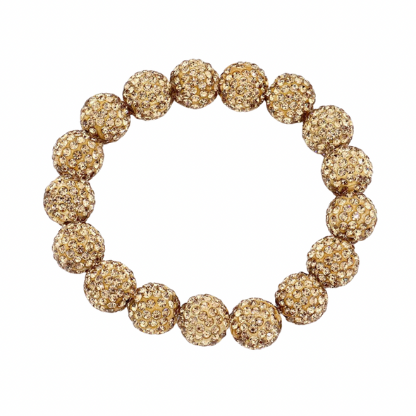 Beaded Rhinestone Bracelet