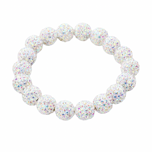 Beaded Rhinestone Bracelet