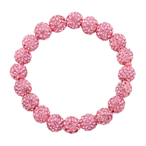 Beaded Rhinestone Bracelet