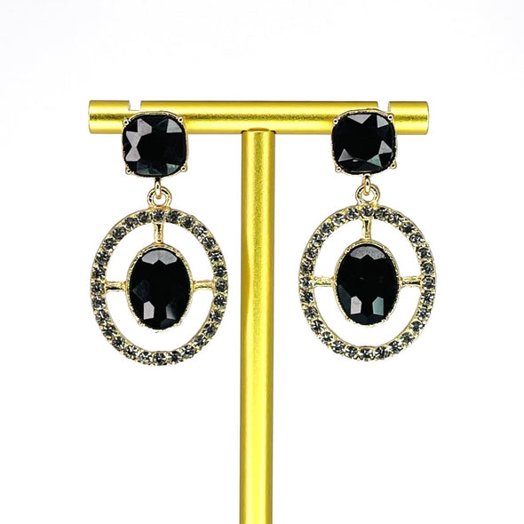 BLACK EARRINGS