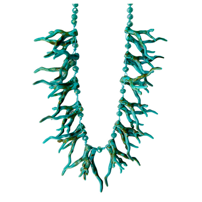 Coral Reef Single Strand Necklace