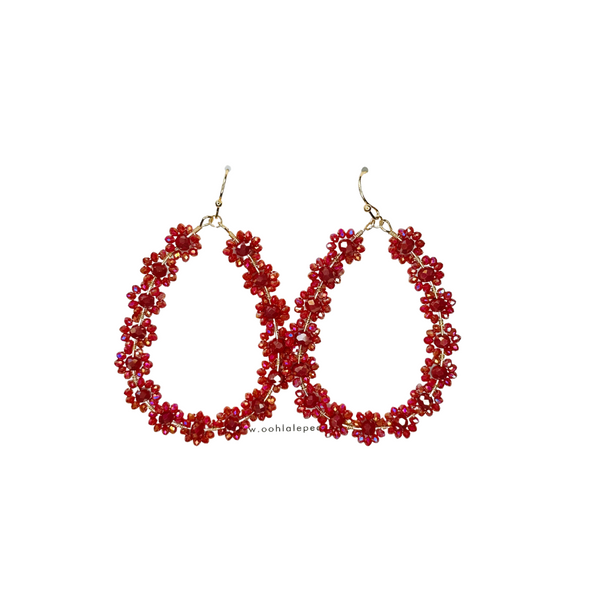 Flower Drop Earrings